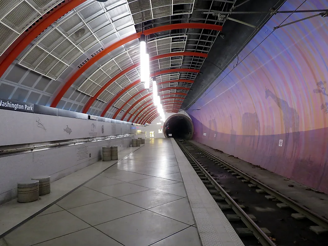 deepest metro stations in the world - 24969
